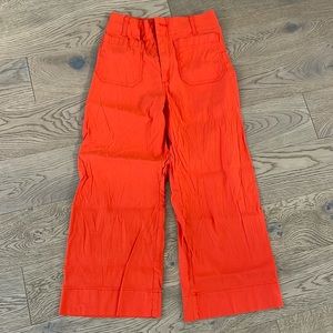 EUC Anthropologie Colette pants! Beautiful tangerine color, size 27.